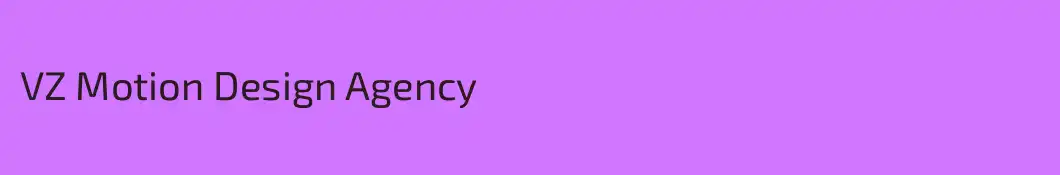 VZ Motion Design Agency